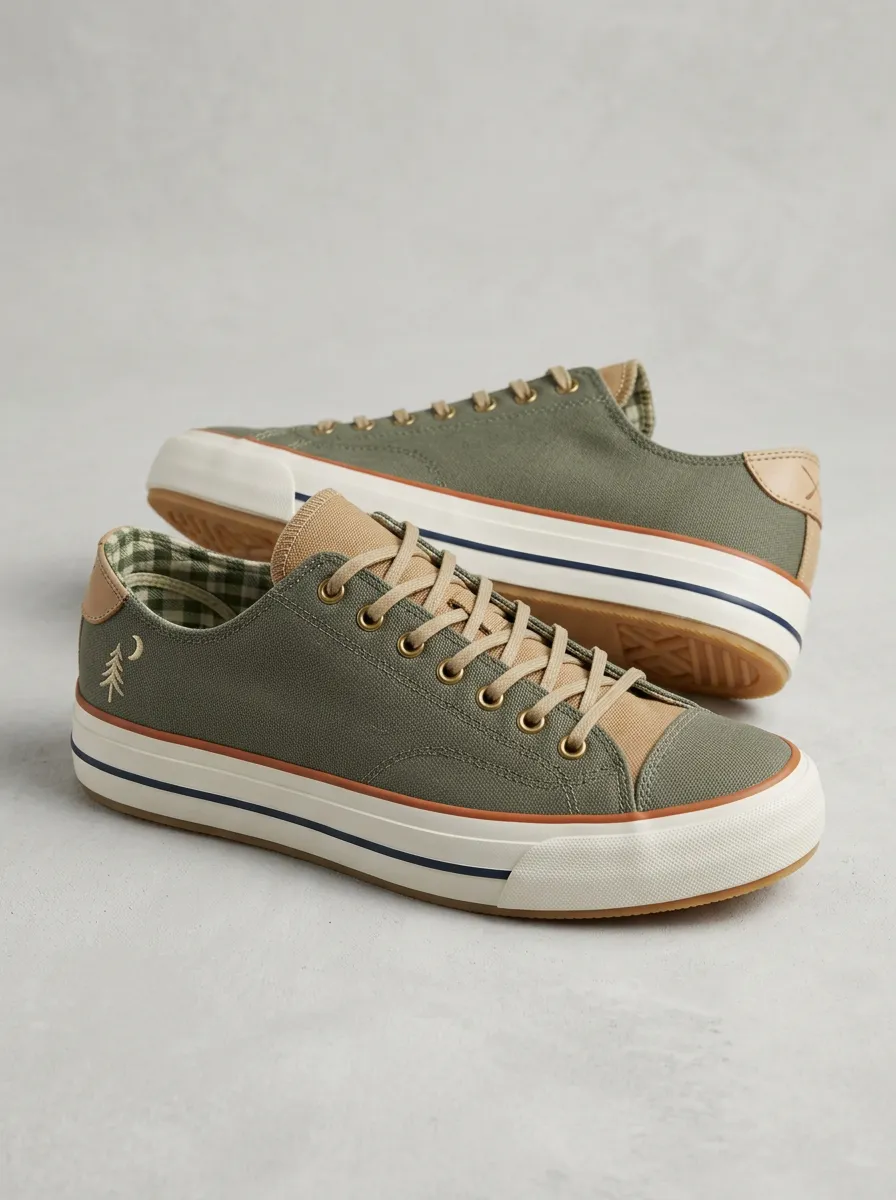 Modern Utility Women's Low-Top Canvas Shoes