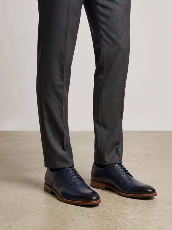 Men's Business Formal Gradient Leather Oxford Shoes
