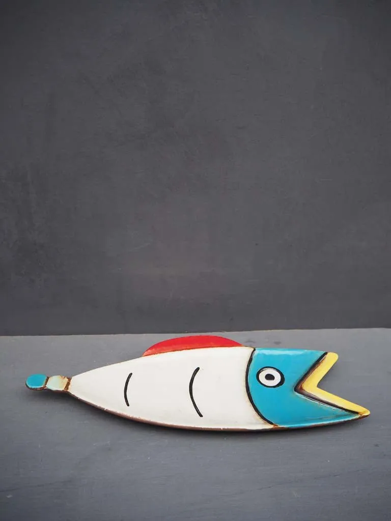 Colorful Ceramic Snack Plate