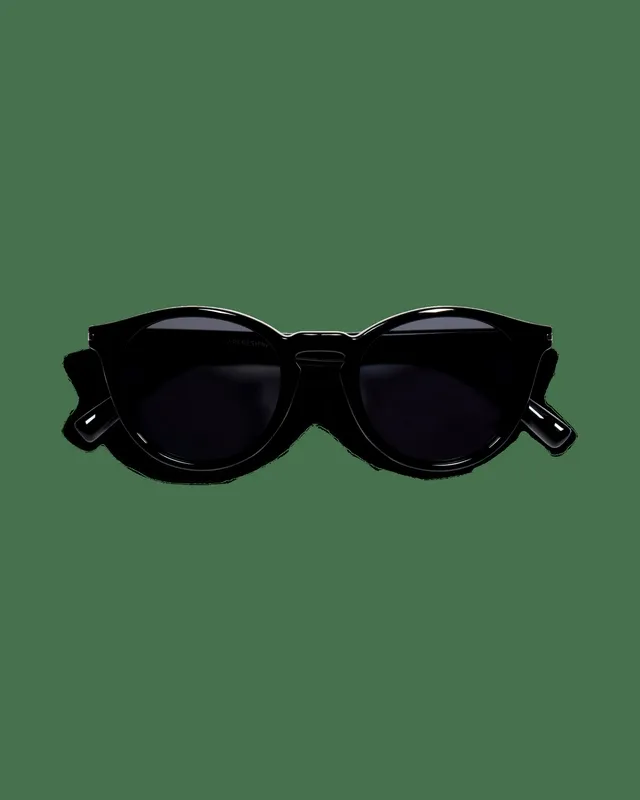 Square Frame Sunglasses Black