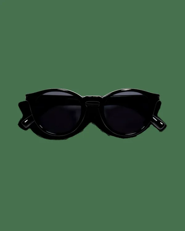 Square Frame Sunglasses Black