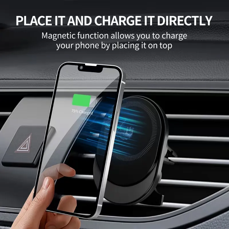 Magnetic Car Wireless Charger Mount