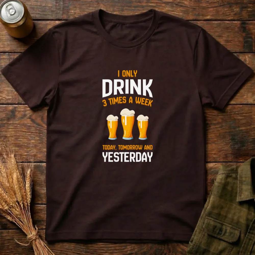 Reincarnation Time Printed Pure Cotton T-shirt