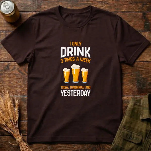 Reincarnation Time Printed Pure Cotton T-shirt