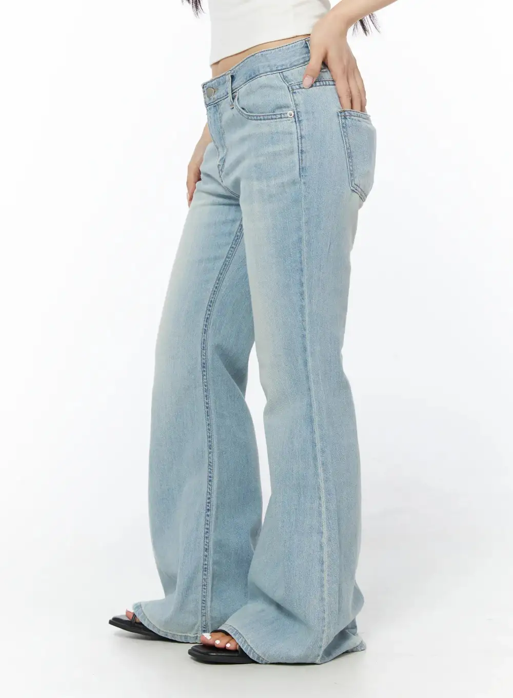 Contemporary Bootcut Jeans
