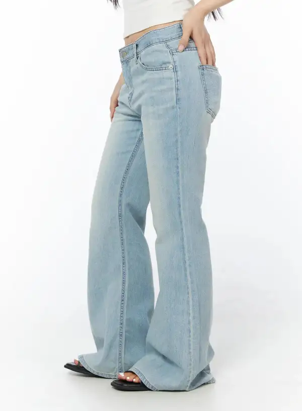 Contemporary Bootcut Jeans