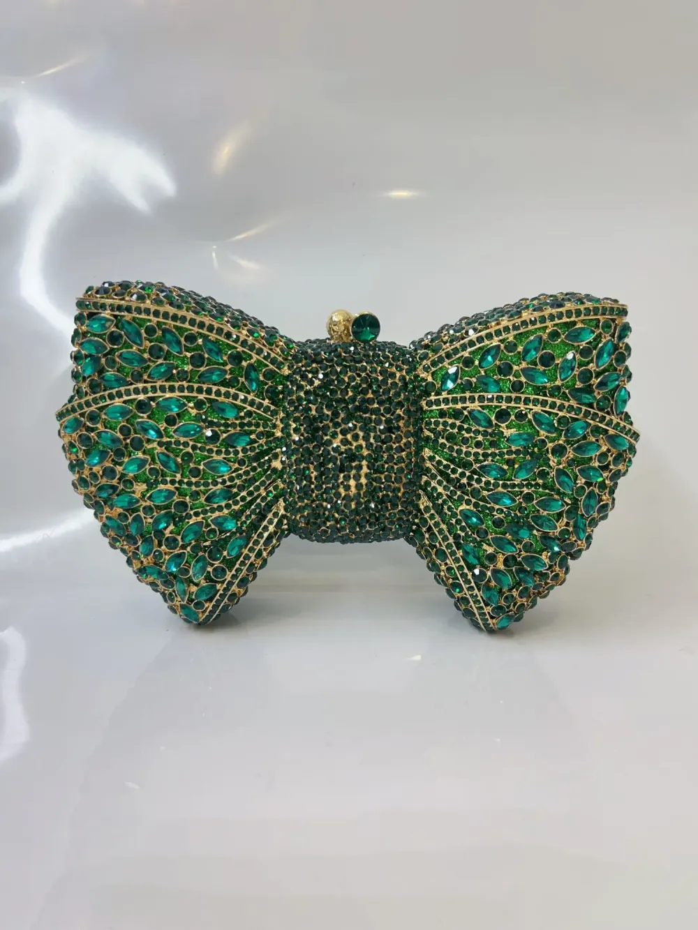 Johanna Bow Crystal Clutch