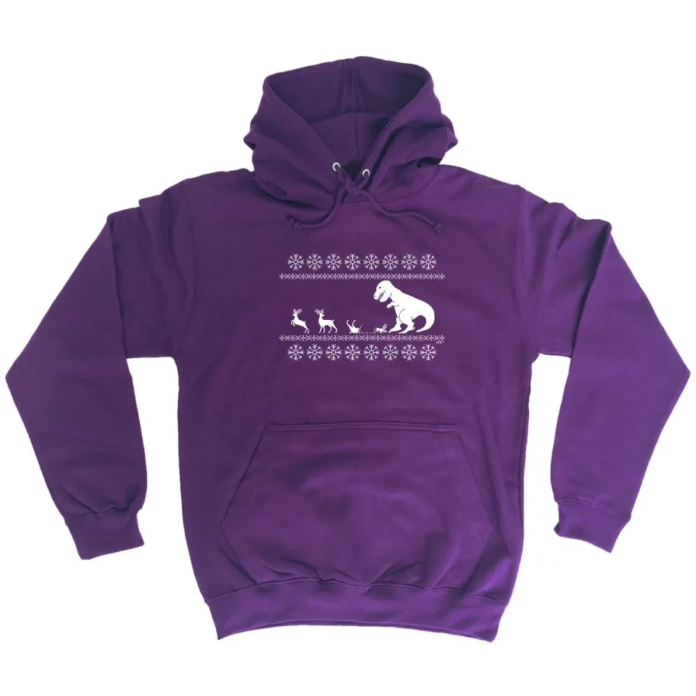Dinosaur Lunch Graphic Hoodie