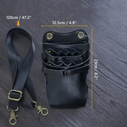 Refined Leather Barber Tool Holster