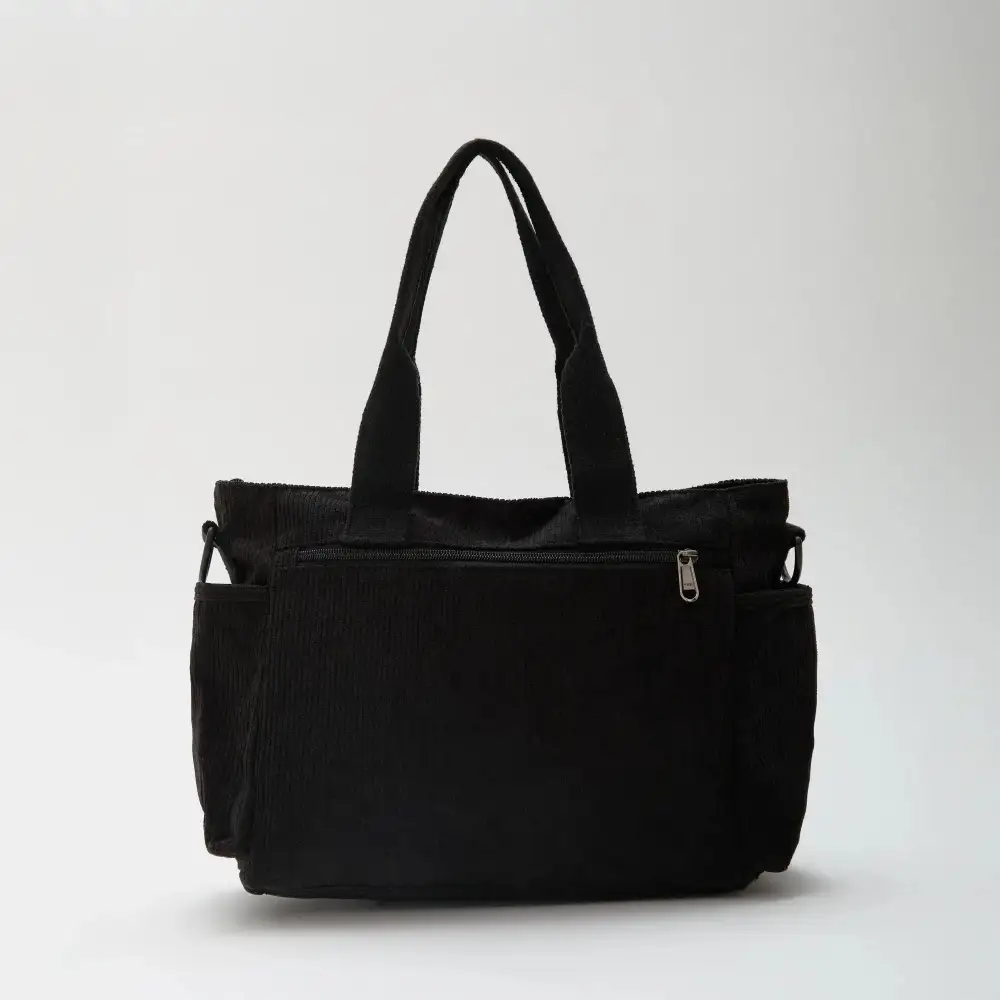 Open Top Crochet Crossbody Bag