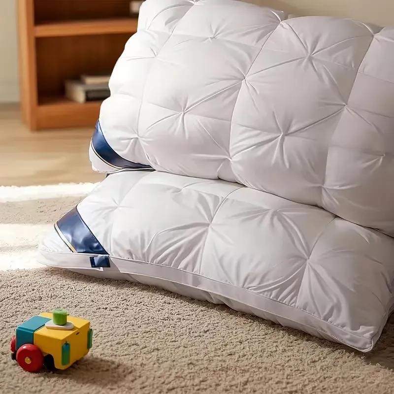 1 Pc Fluffy Soft Quilted Pillow
