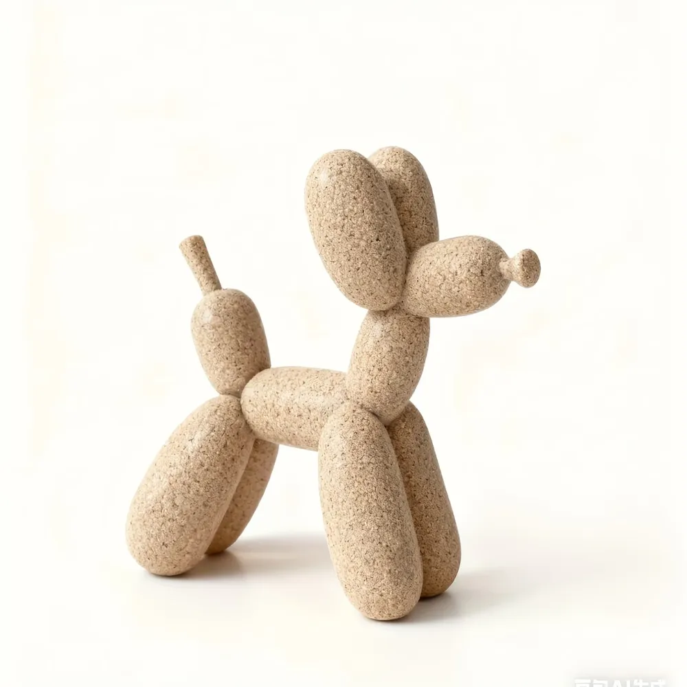 Minimalist Balloon Dog Decor