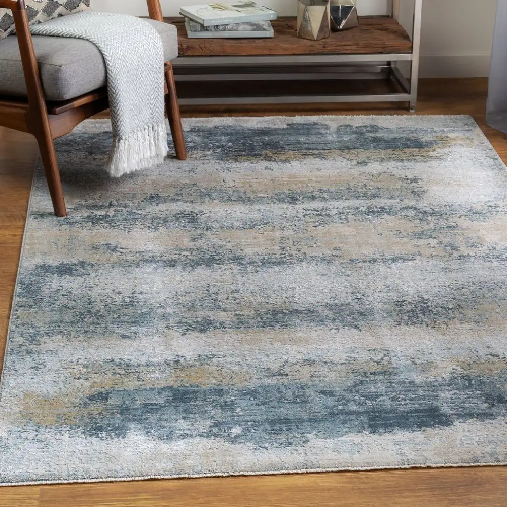 Woven Abstract Fabric Rug