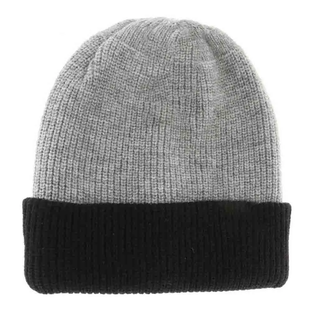 Unisex Reversible Two-tone Slouchy Beanie