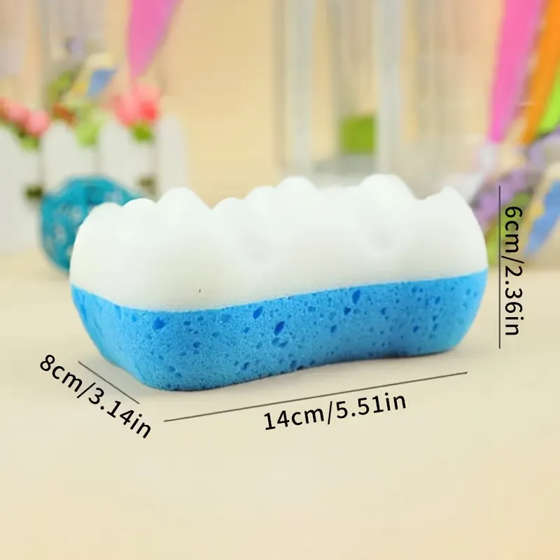 2 Pcs Soft Body Scrub Sponge