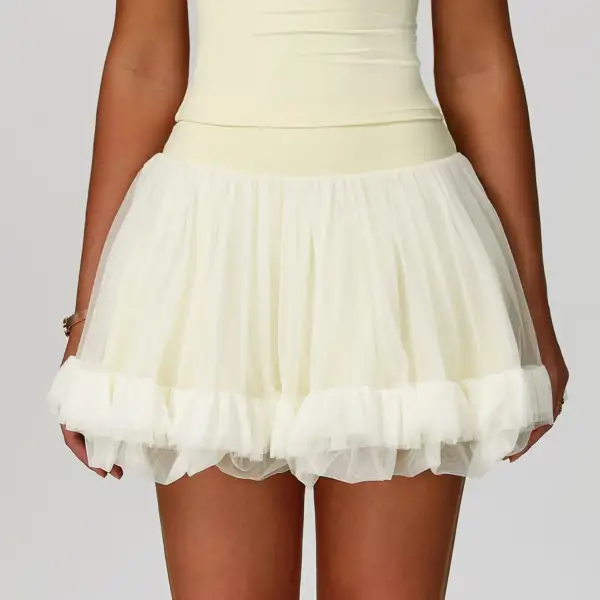 Tennis High-Waist Shorts