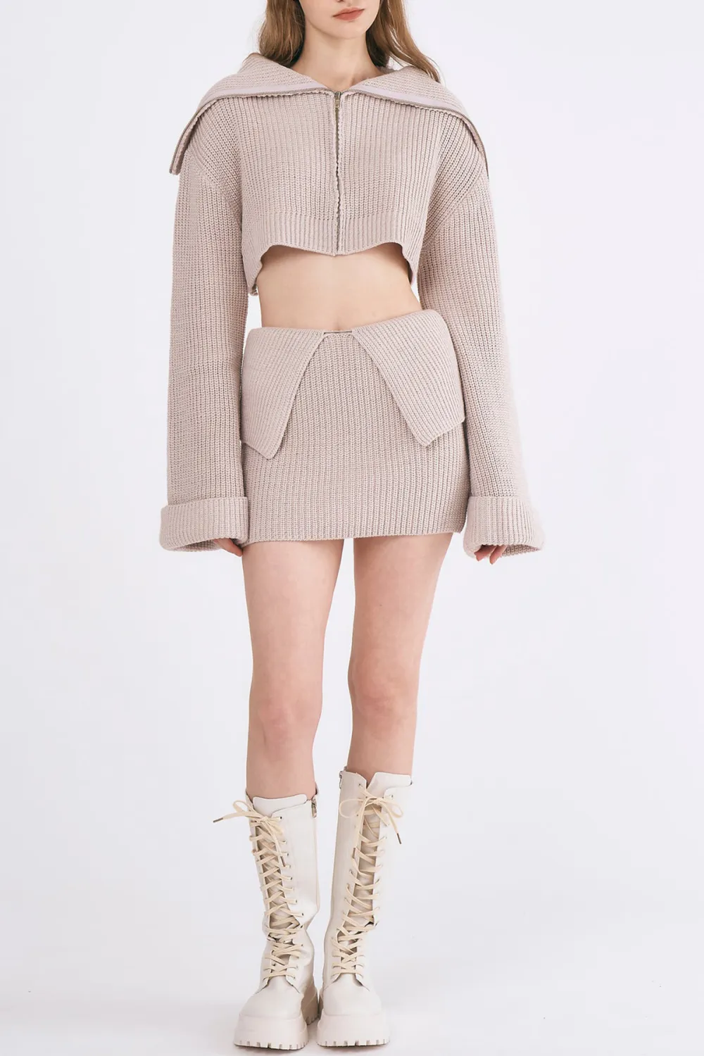 Chunky Knitted Jacket