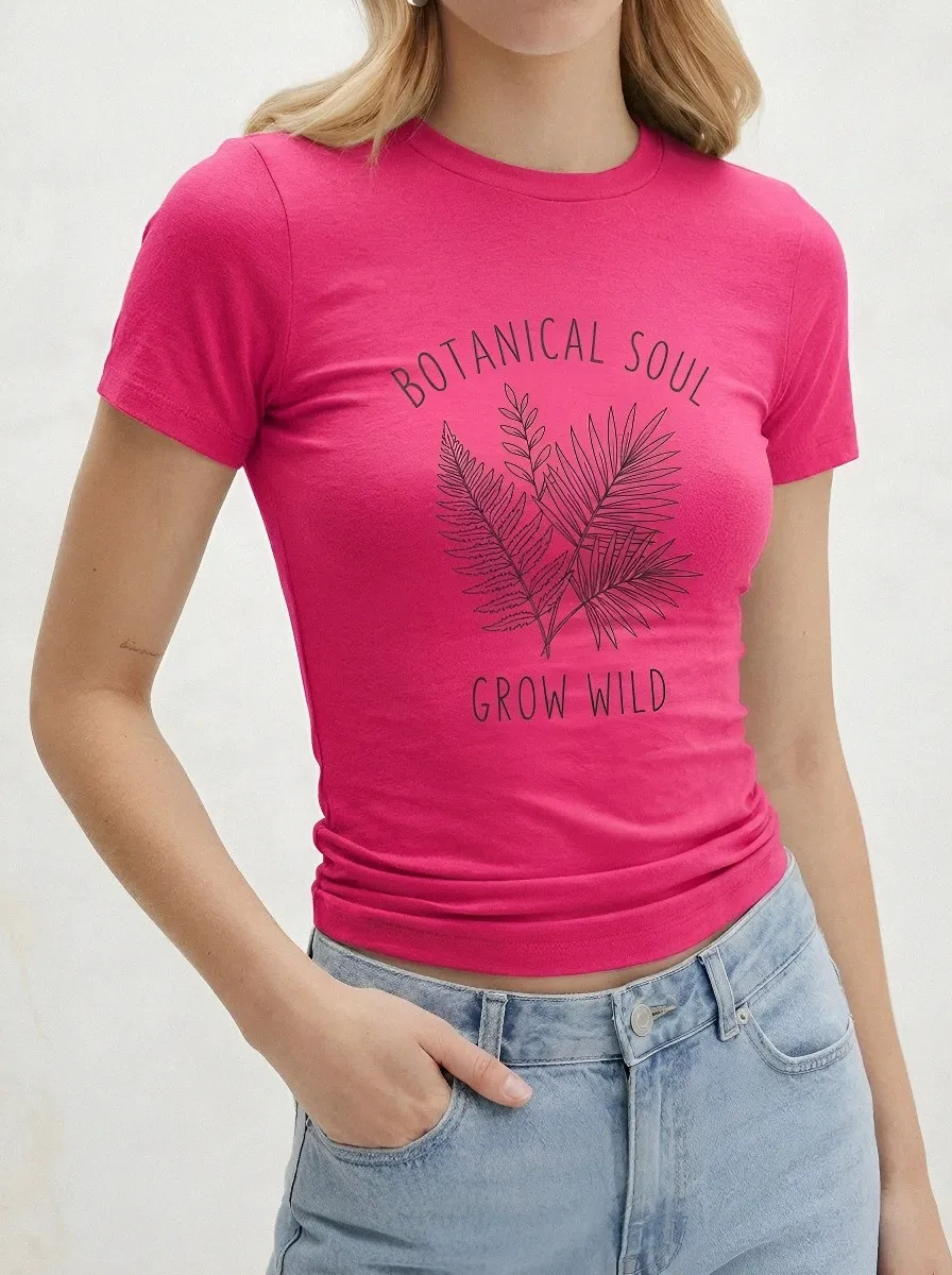 Botanical Soul Fern T-Shirt Soft