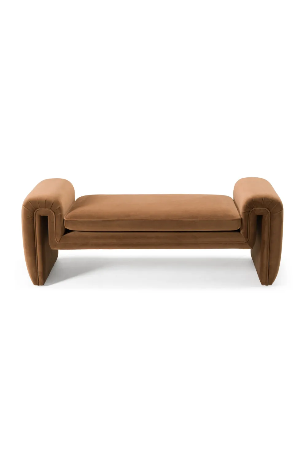 Velvet Accent Bench