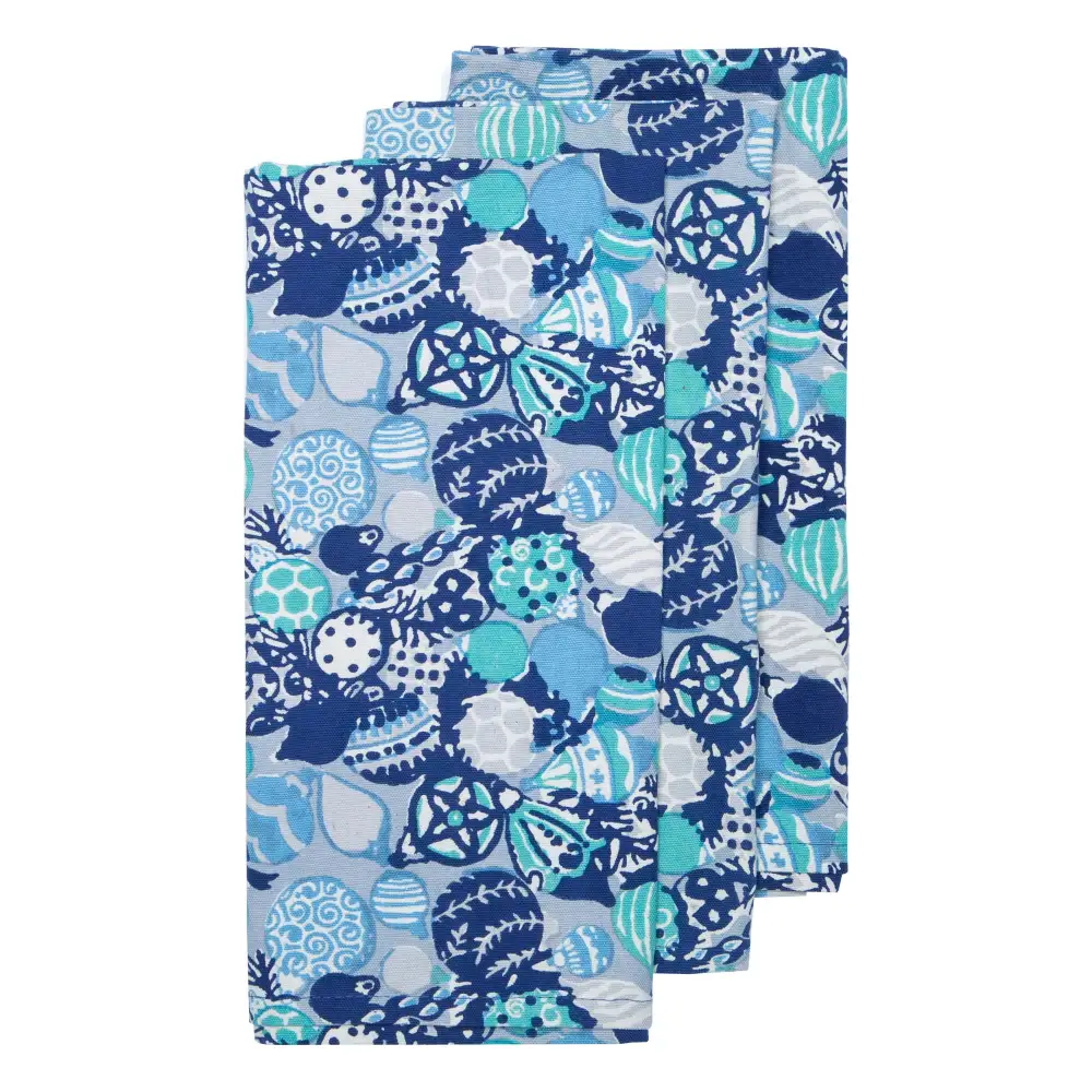 Ornament Print Tea Towel Set