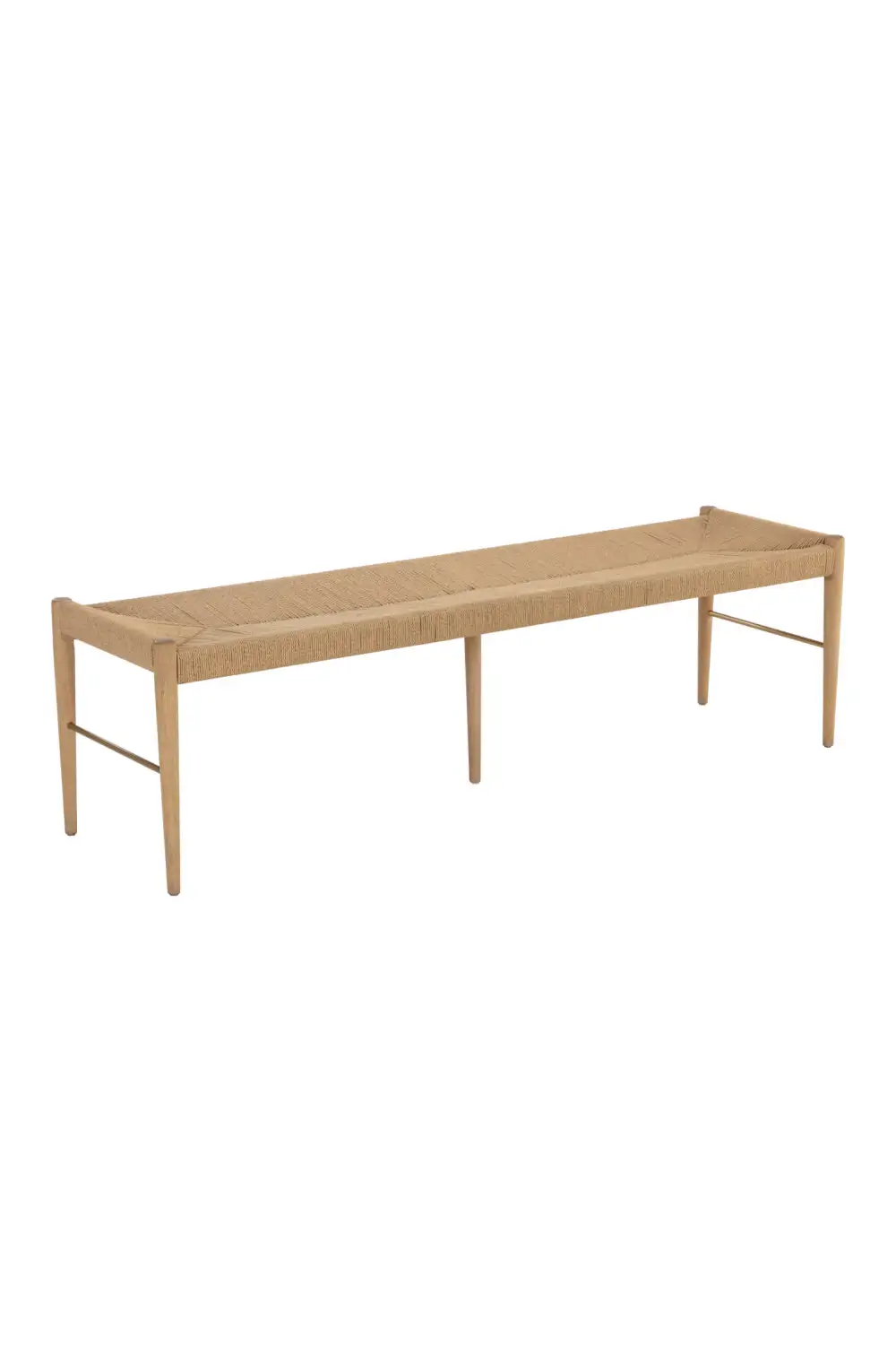 Rope-Wrapped Accent Bench