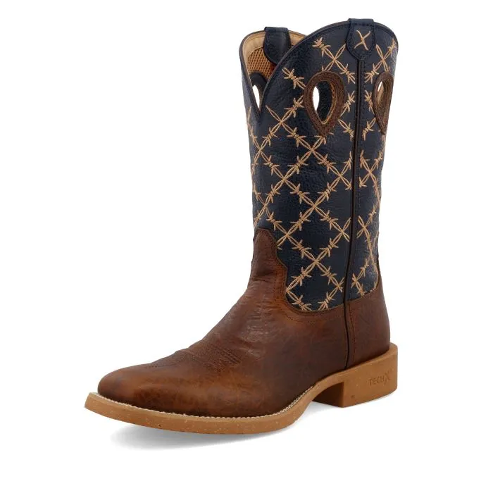 Men's Square Toe Western Pull-On Boots