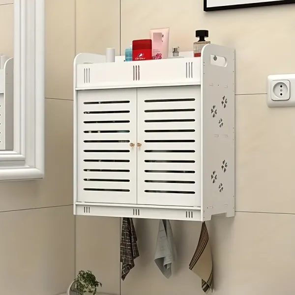 Wall-Mounted Bathroom Storage Cabinet