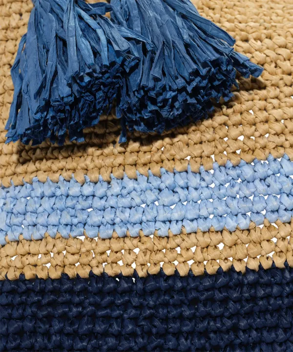 Vacation Essential Tropic Stripe Clutch