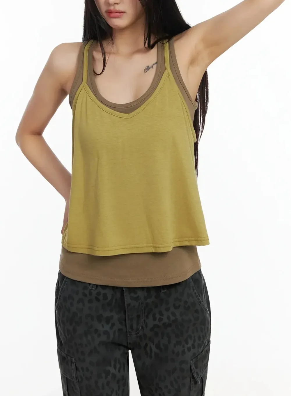 Halter-Neck Tank Top