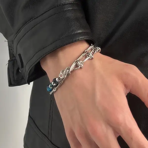 Stone Layered Bracelet