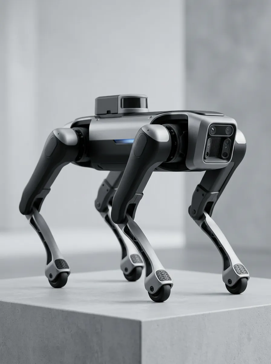 Electronic Robot Dog for Mechanical Robotics Display