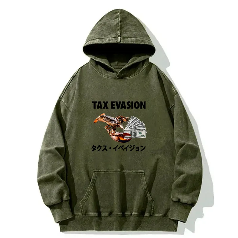 Funny Washed Hoodie