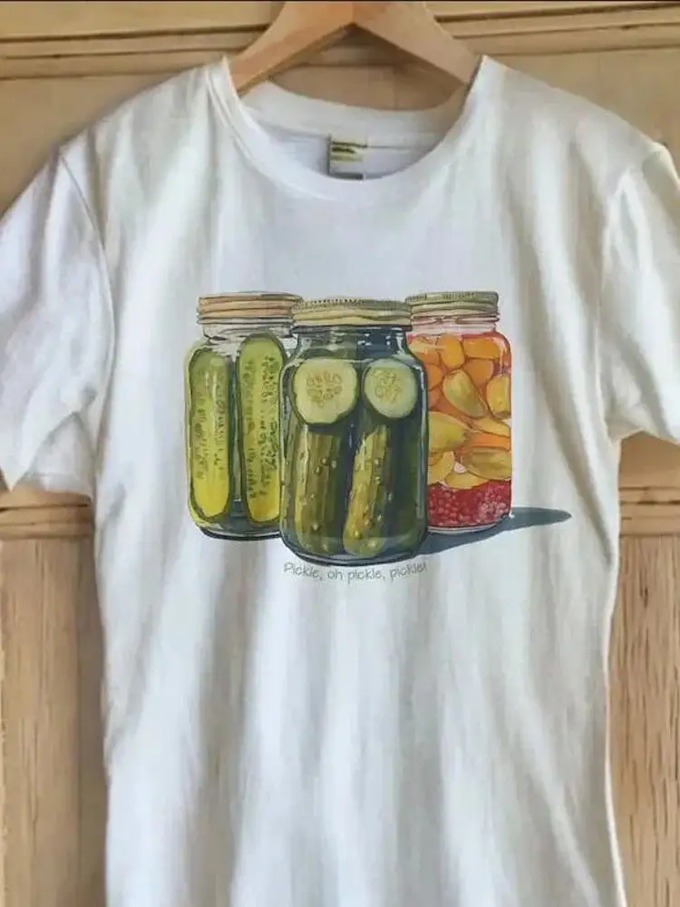 Favorite Pickle Graphic Cotton T-Shirt