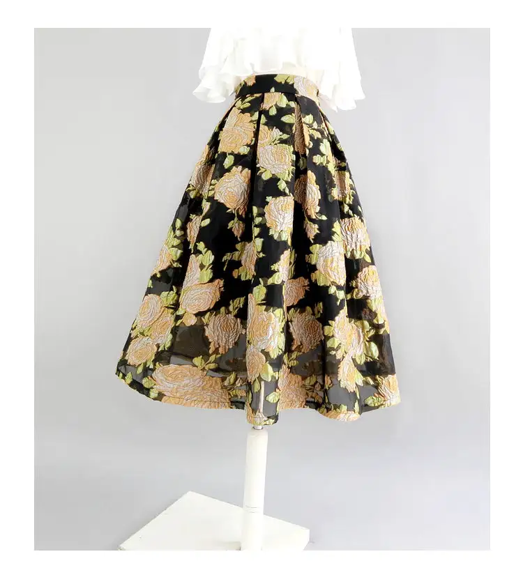 Comfortable Summer High Waist Skirt