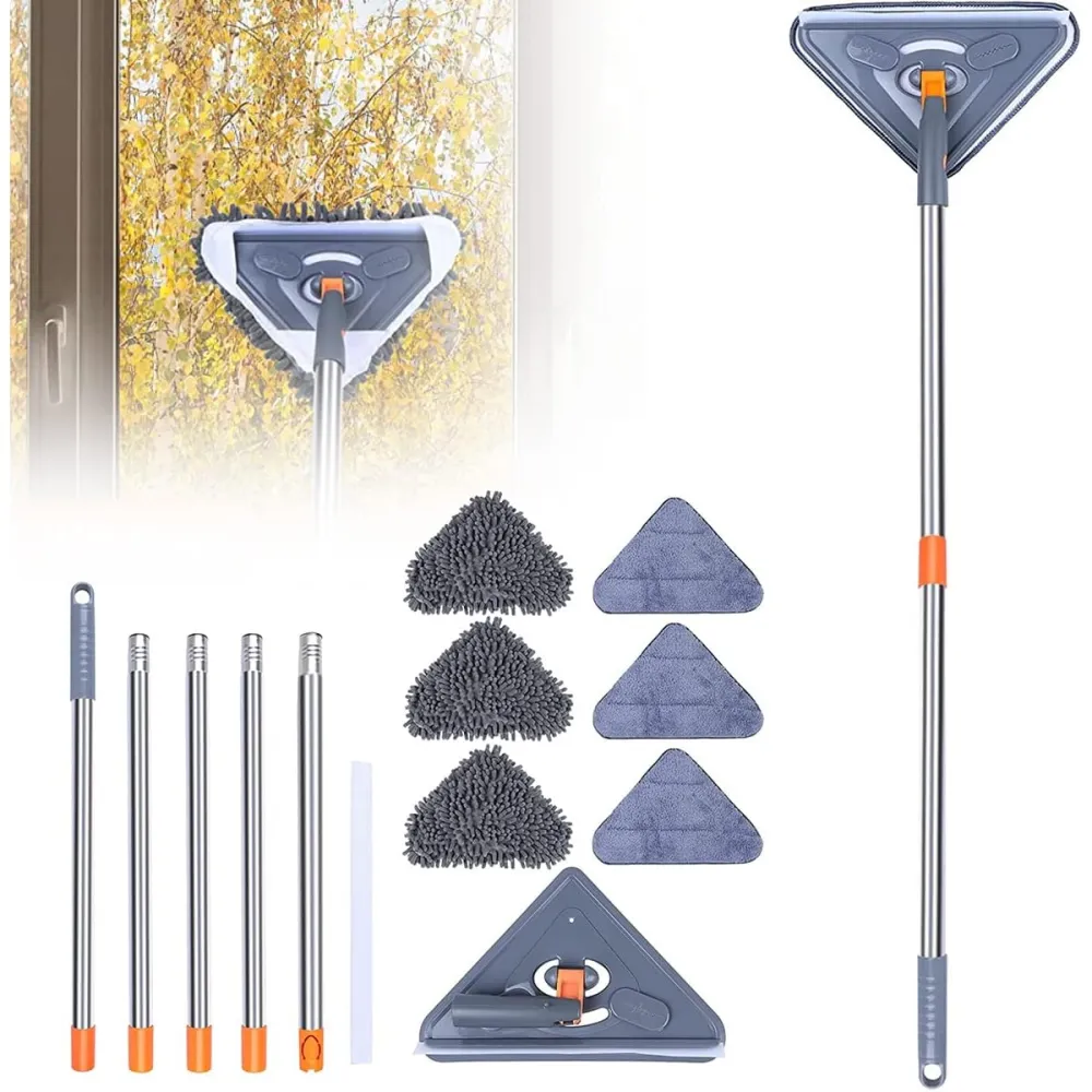 360° Rotating Triangle Mop Set