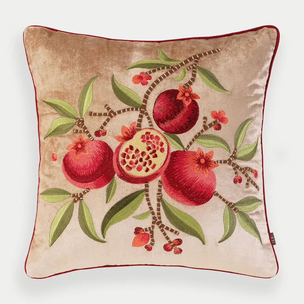 Pomegranate Branch Cushion Cover