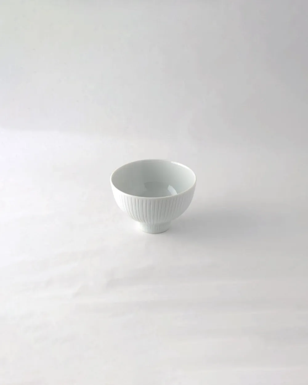 Hand Carved Stripe Rice Bowl