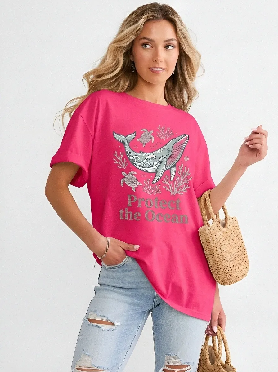 Ocean Lover Whale T-Shirt