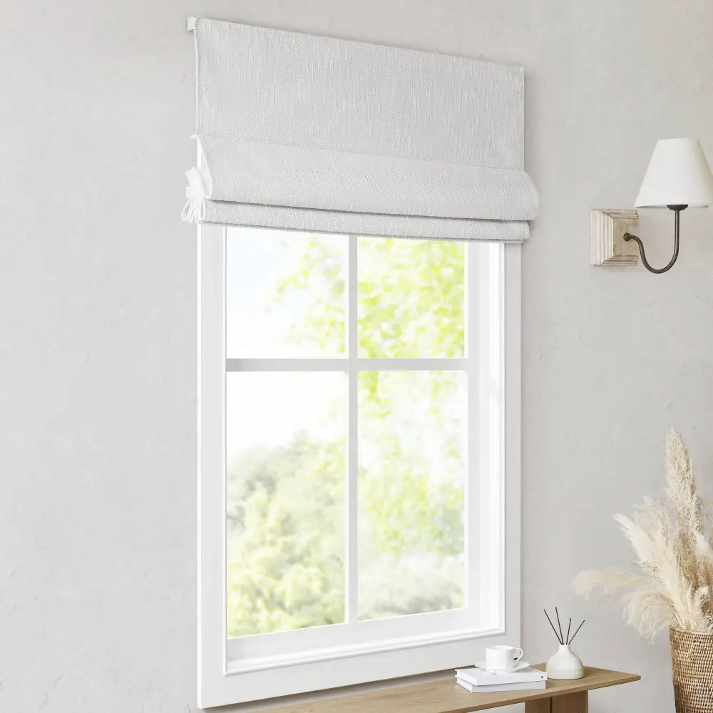 Refined Total Blackout Polyester Cordless Roman Shade