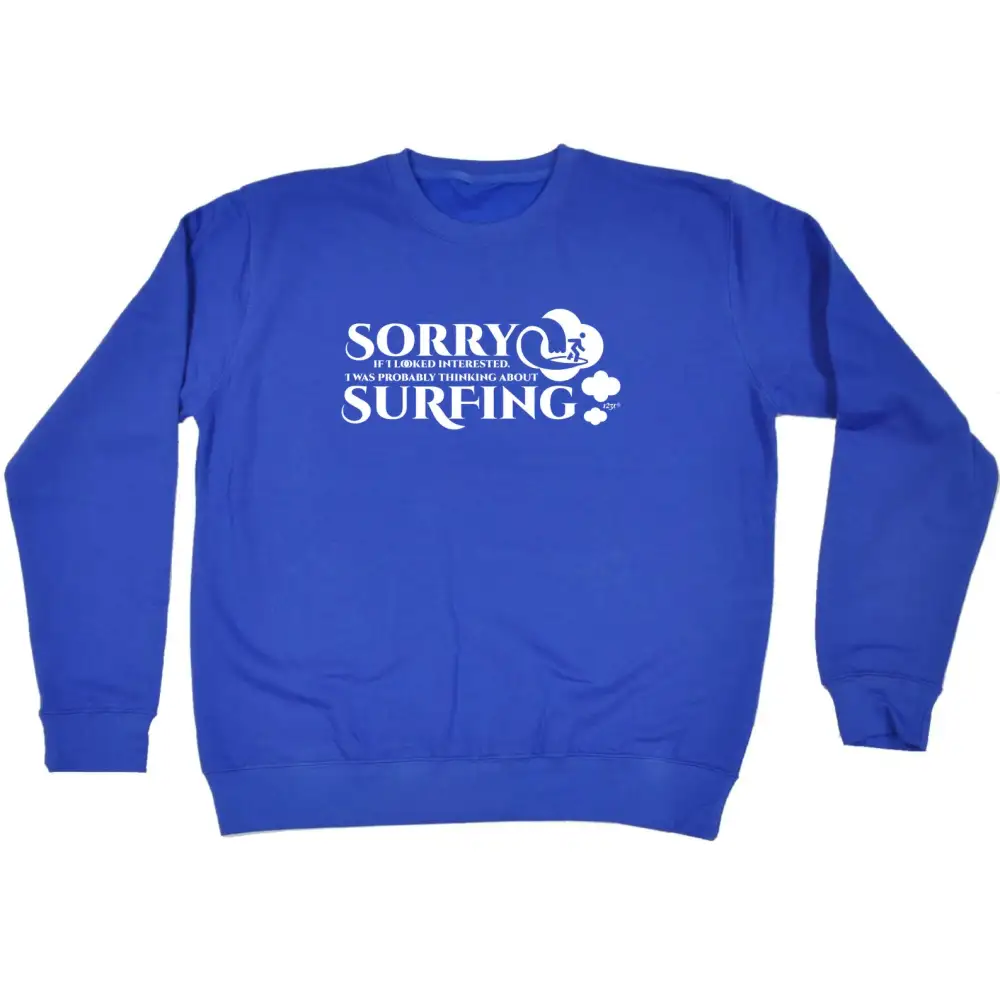 Surfing Thoughts Graphic Sweatshirt