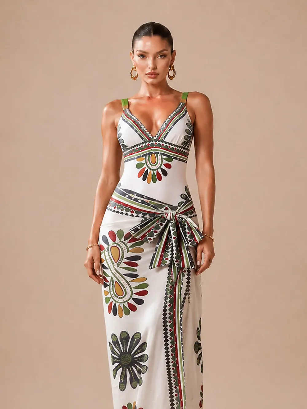 Zoey Printed Swimsuit Set