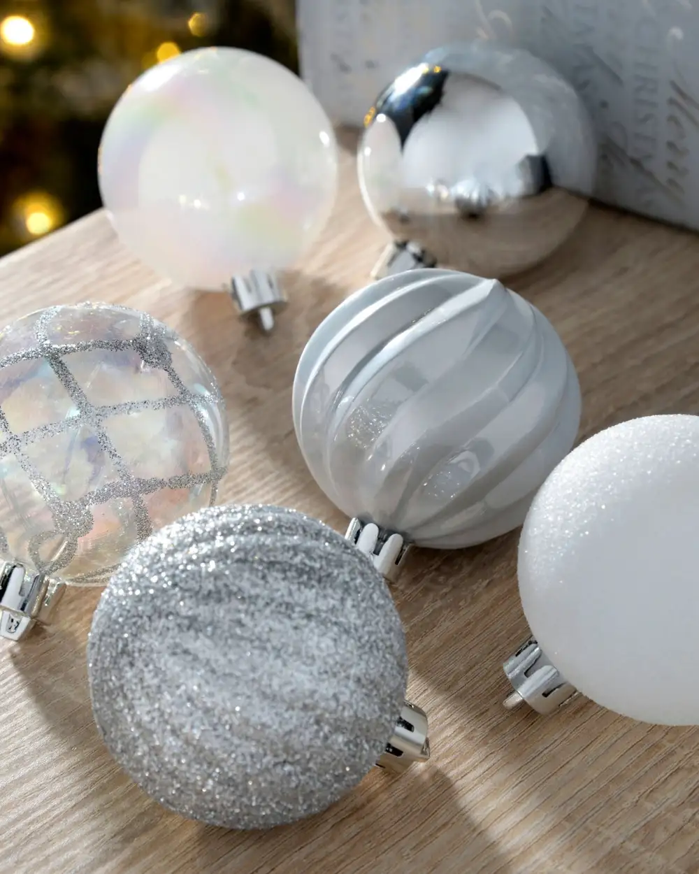 Elegant Shatterproof Bauble Set