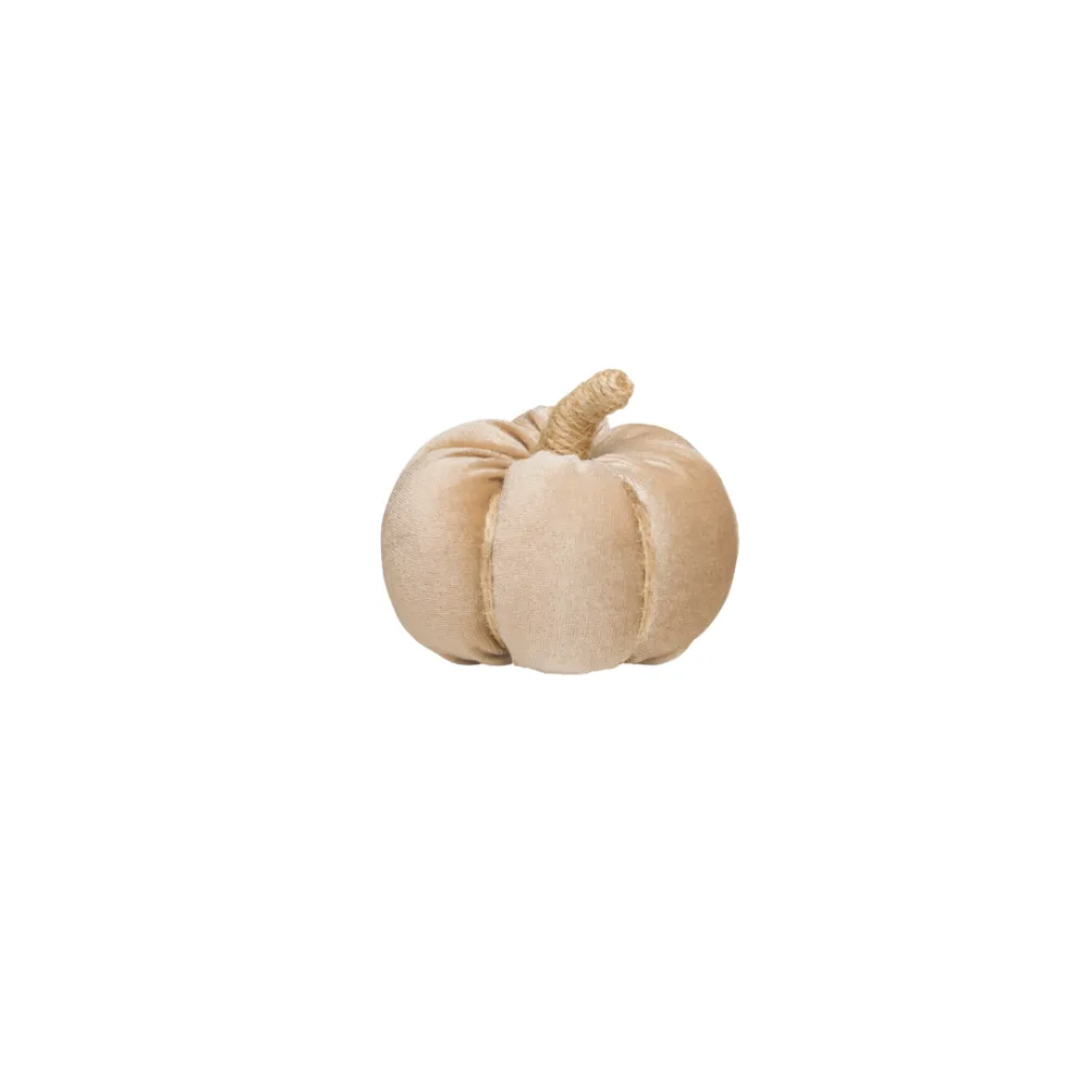 Velvet Texture Decorative Pumpkin Ornament