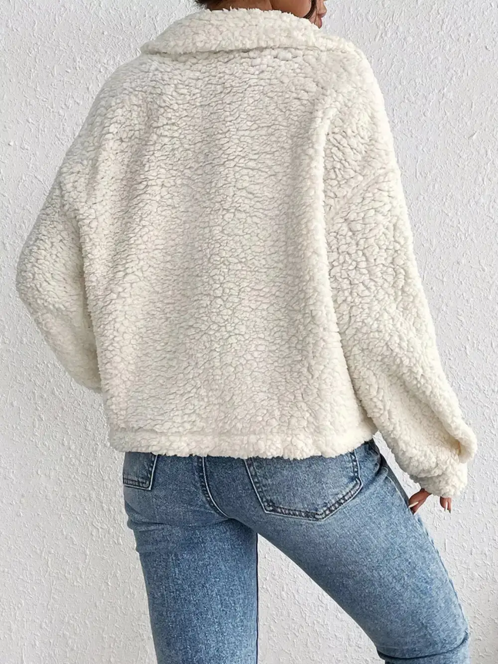 Cozy Sherpa Button Down Jacket