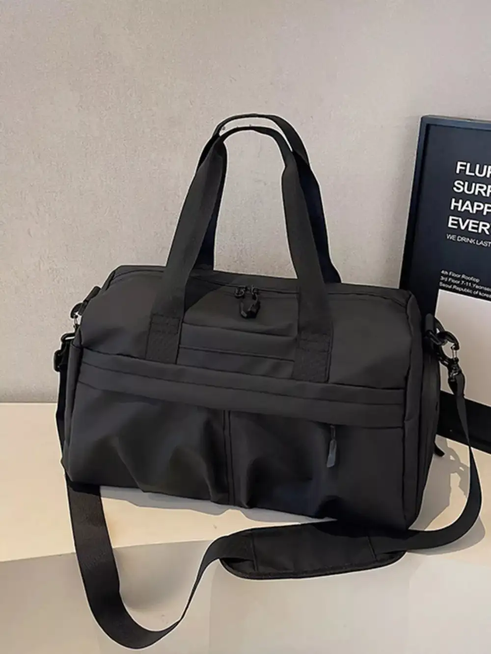 Structured Utility Duffel Bag