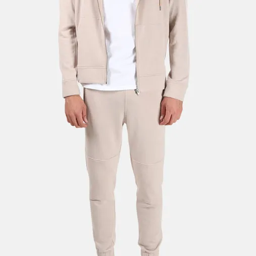 Cotton Fleece Zip Pants