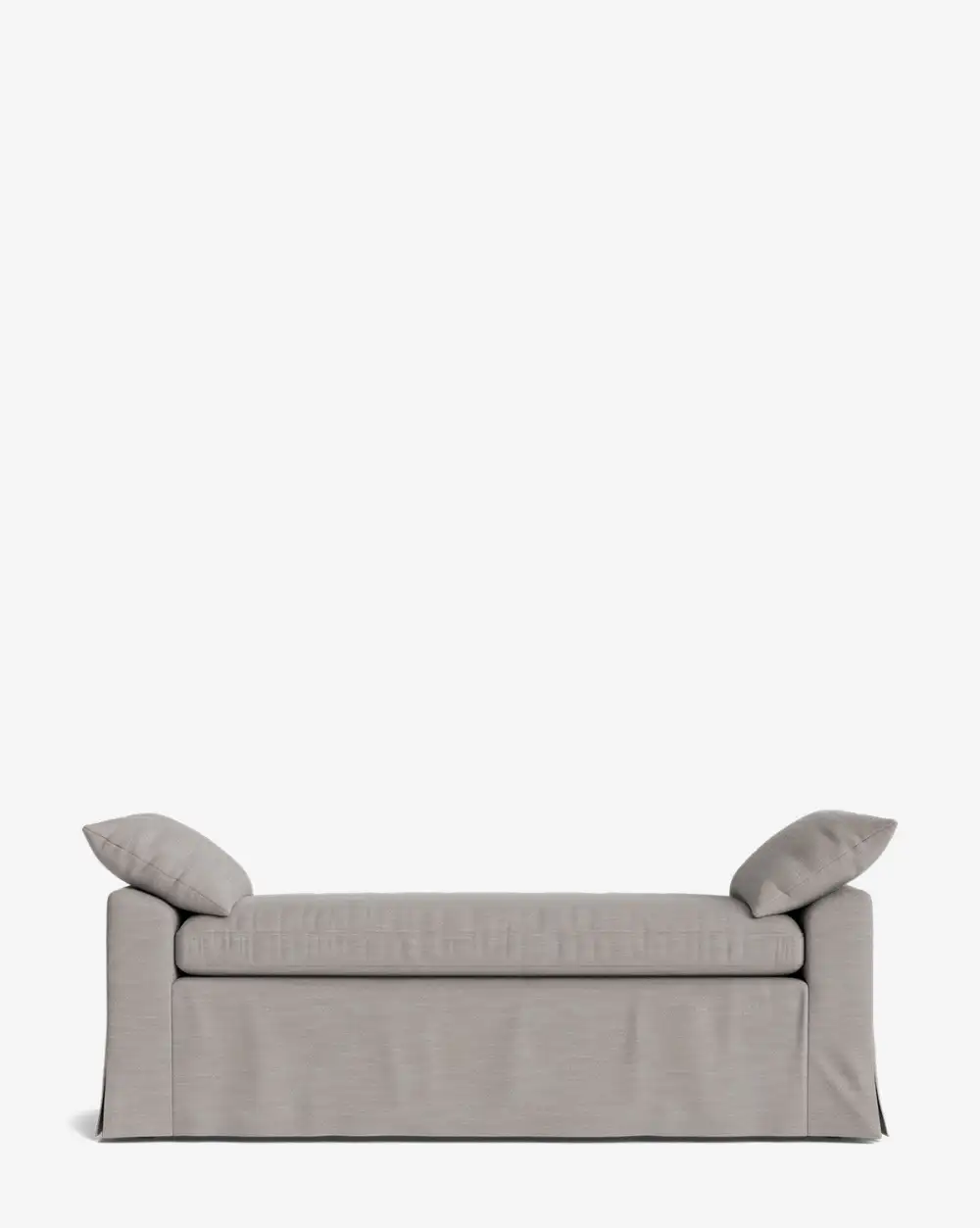 Everyday Slipcovered Bench