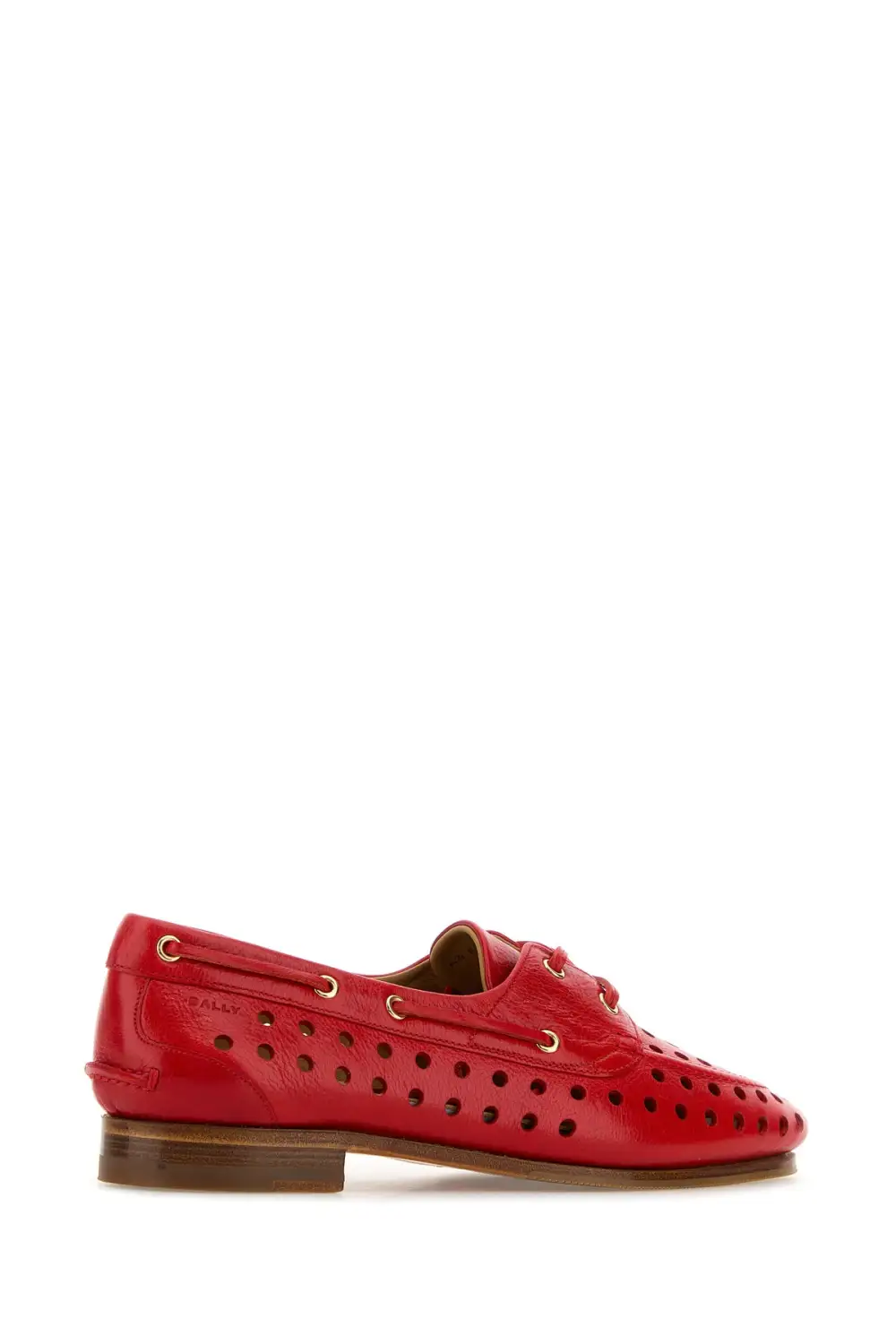 Perforated Leather Derby Shoes
