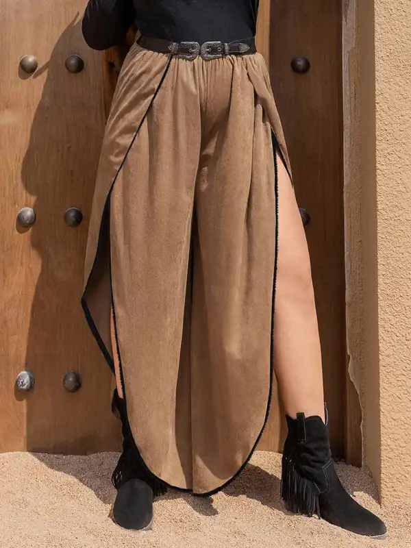Wide Leg High Waist Pants