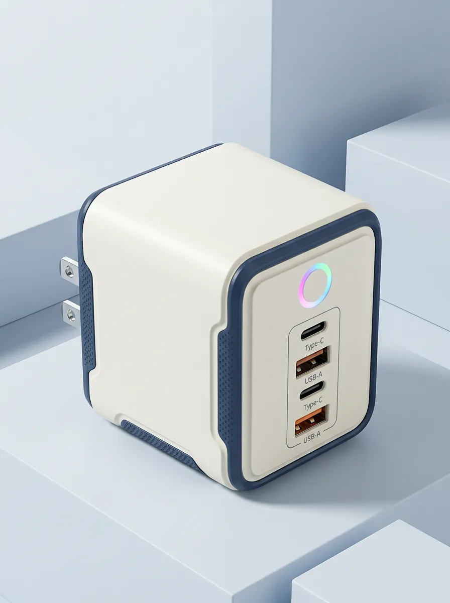 Multi-Port LED Wall Charger